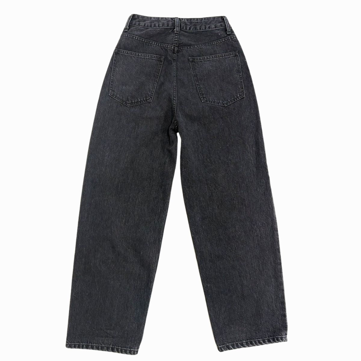8月上旬予約開始【black】wide straight jeans - small potatoes