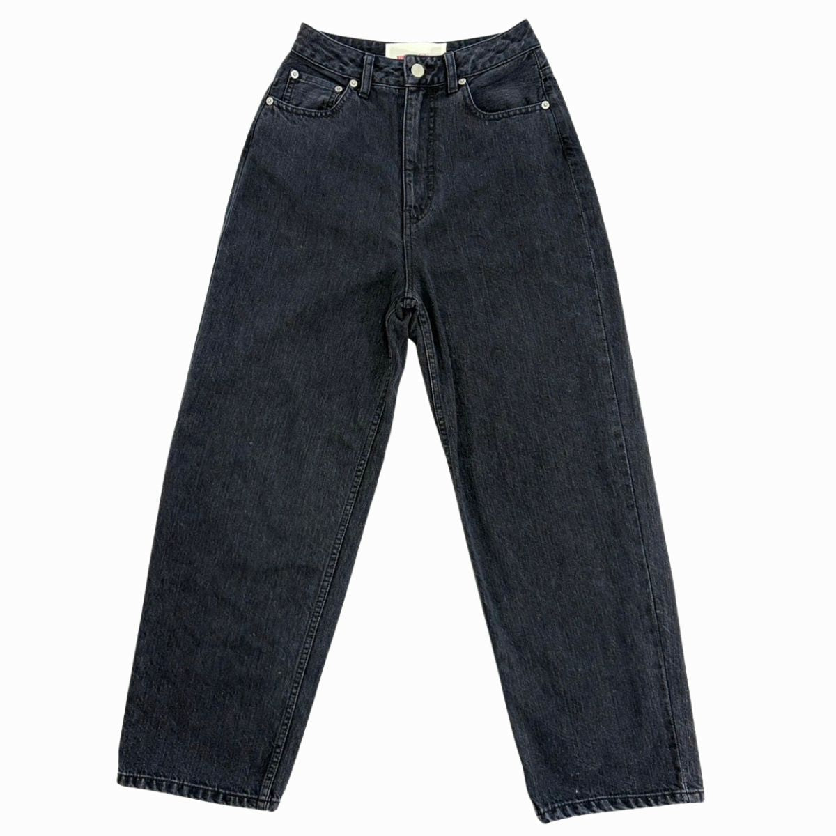8月上旬予約開始【black】wide straight jeans - small potatoes