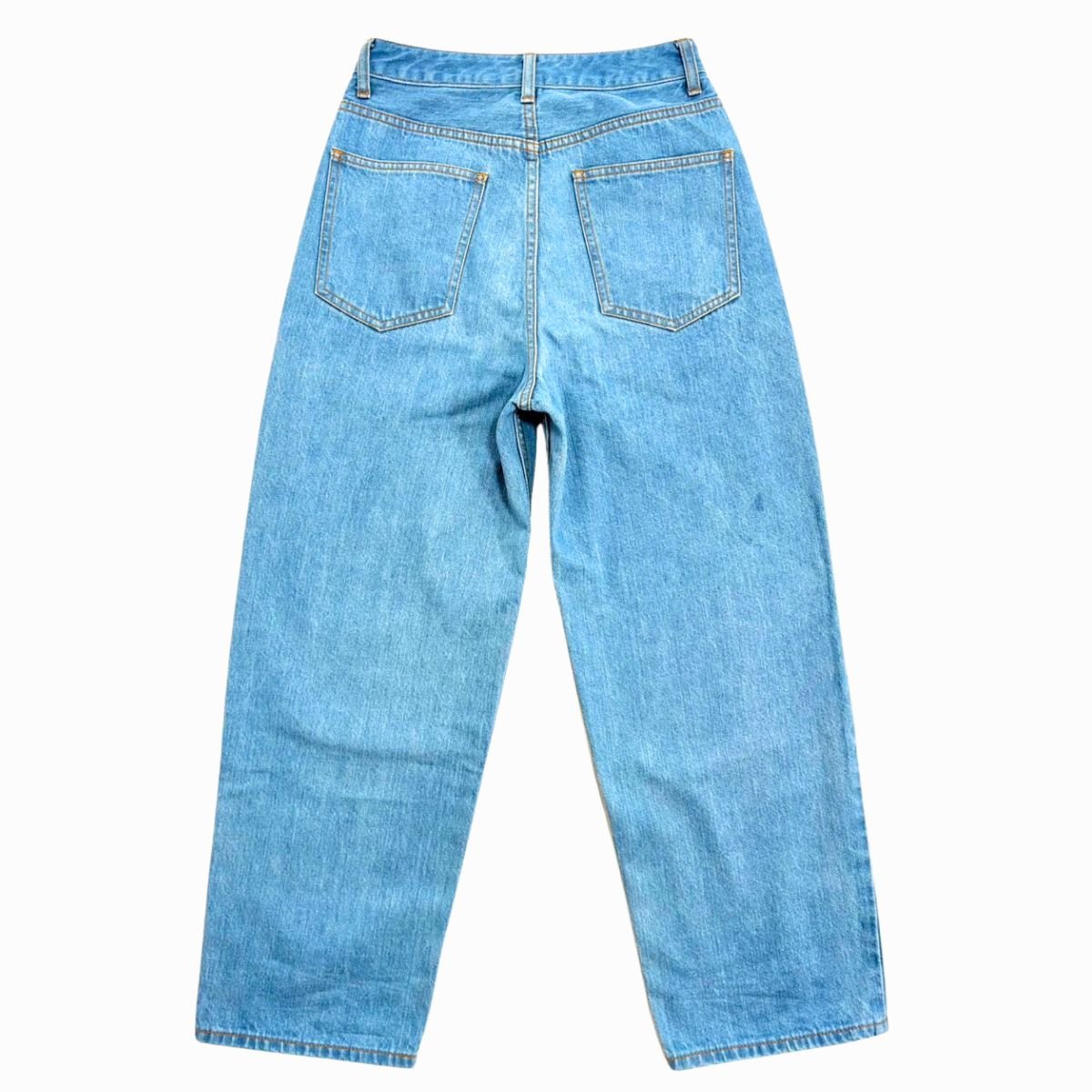 8月上旬予約開始【light blue】wide straight jeans - small potatoes