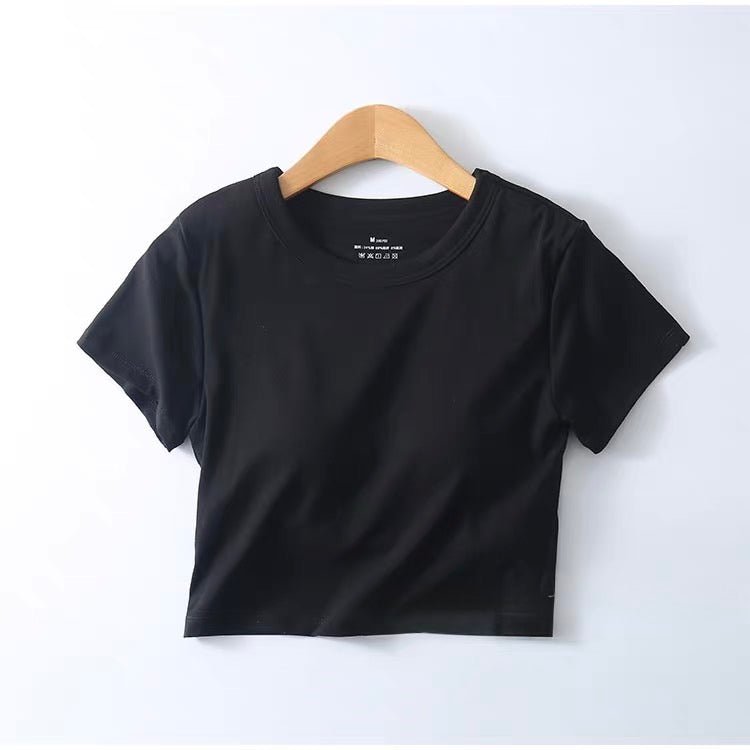 BraTop Short T-Shirt - small potatoes