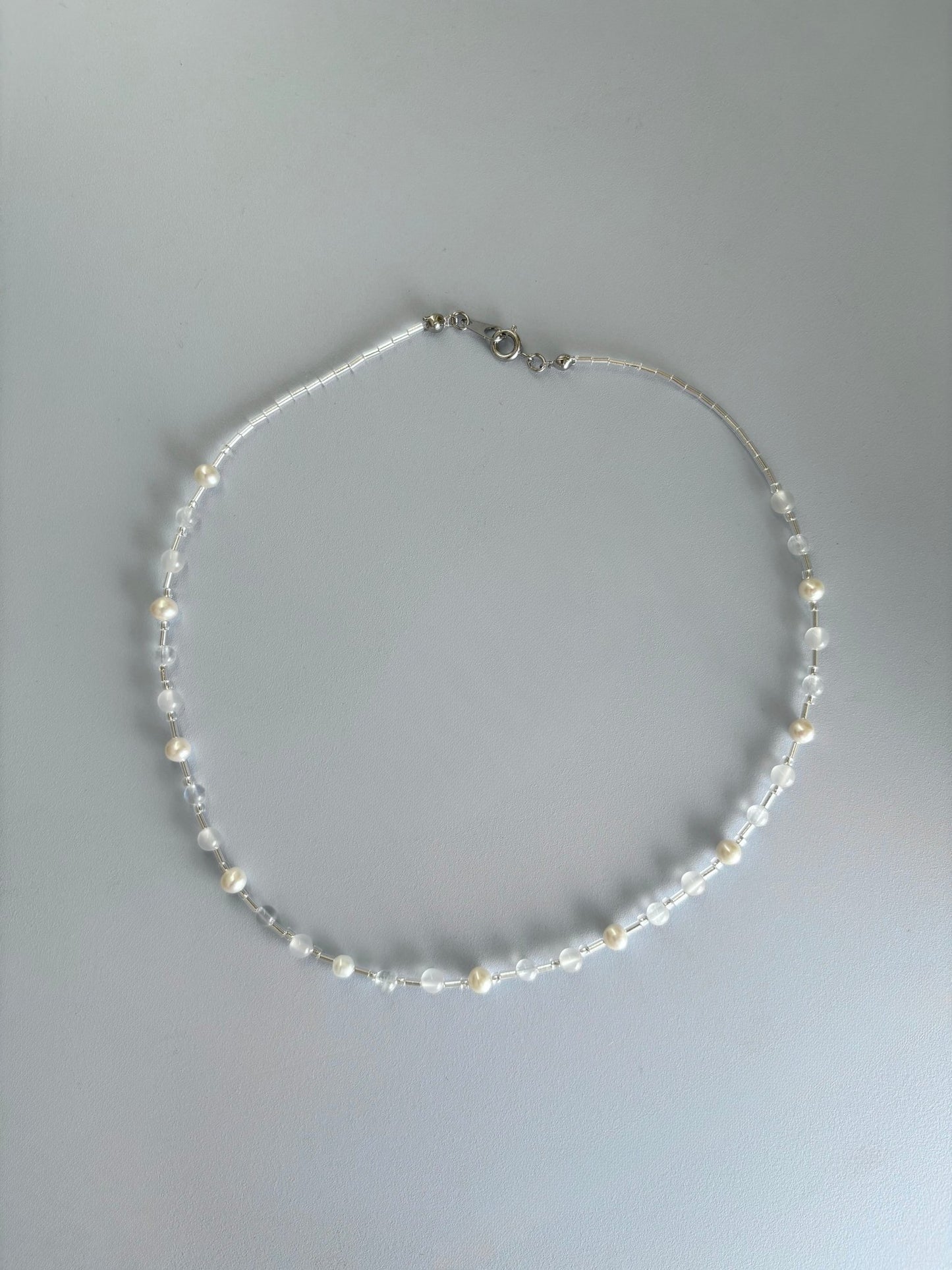 gem necklace - small potatoes