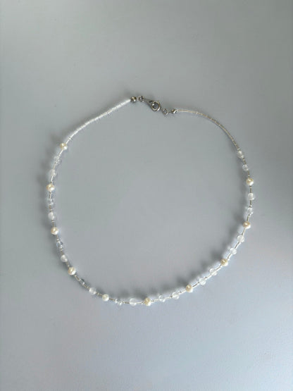 gem necklace - small potatoes