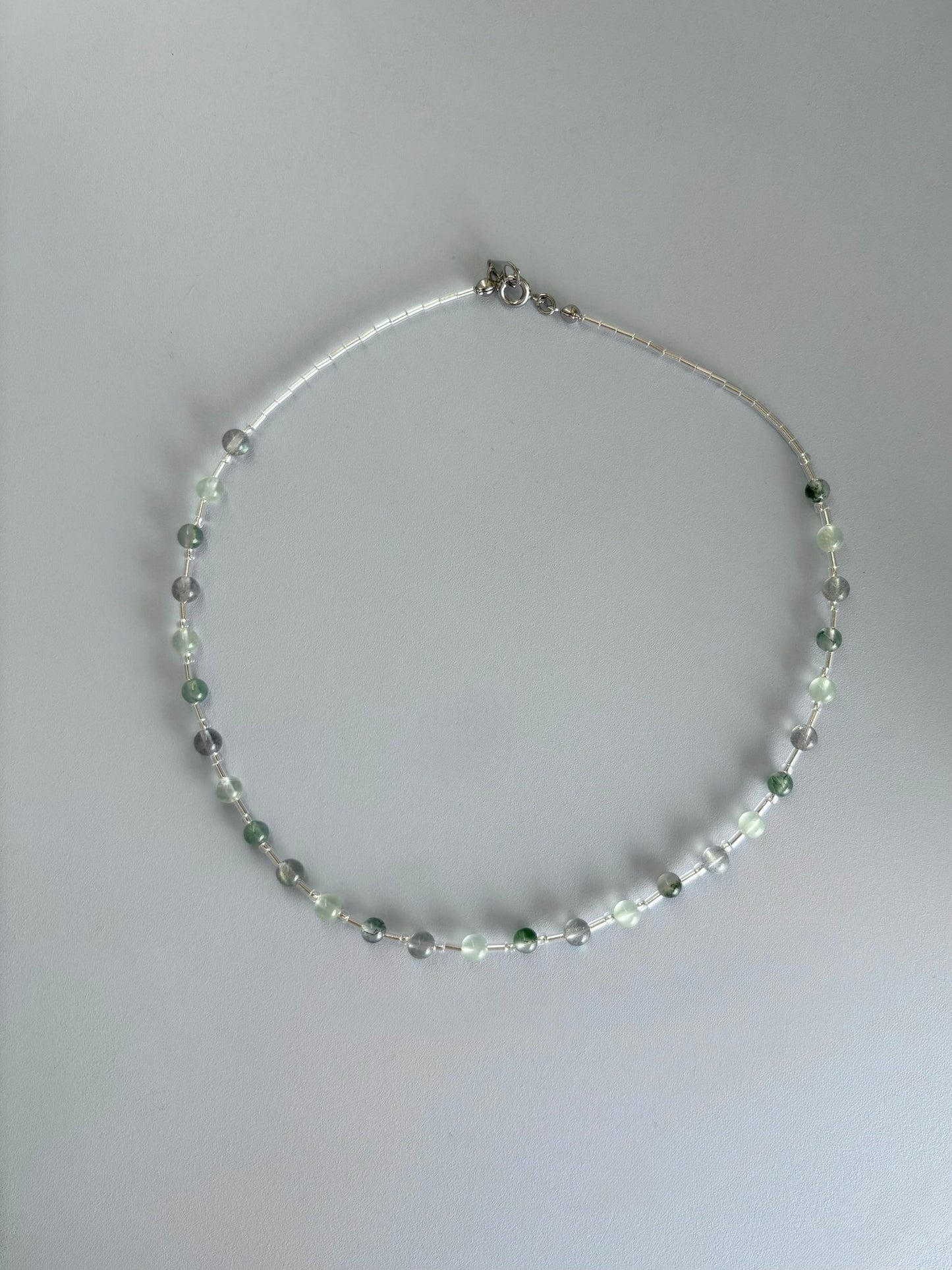 gem necklace - small potatoes