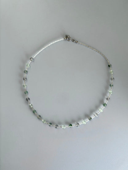 gem necklace - small potatoes