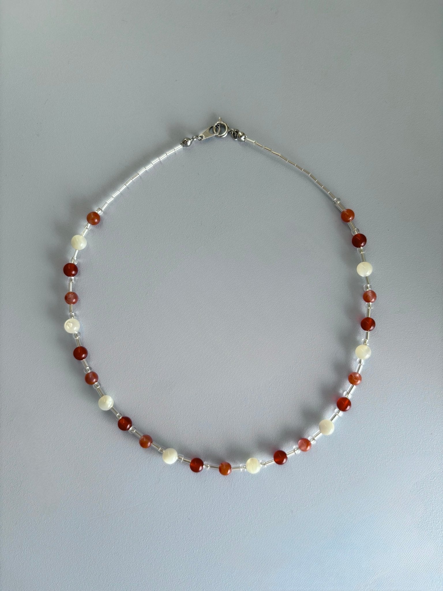 gem necklace - small potatoes