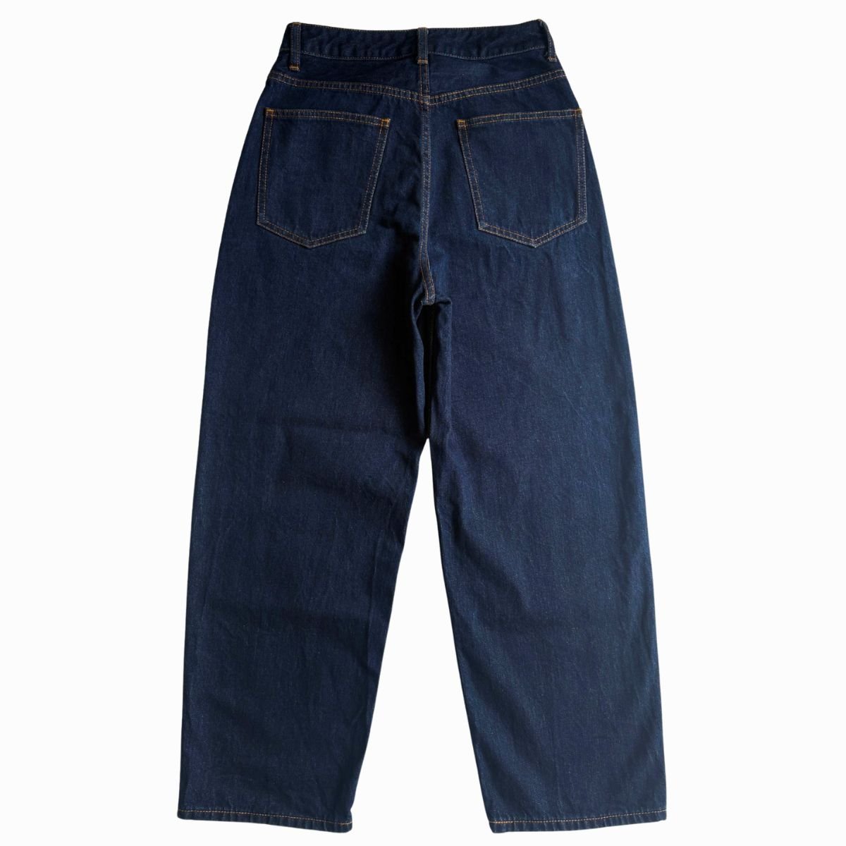 【indigo】wide straight jeans - small potatoes