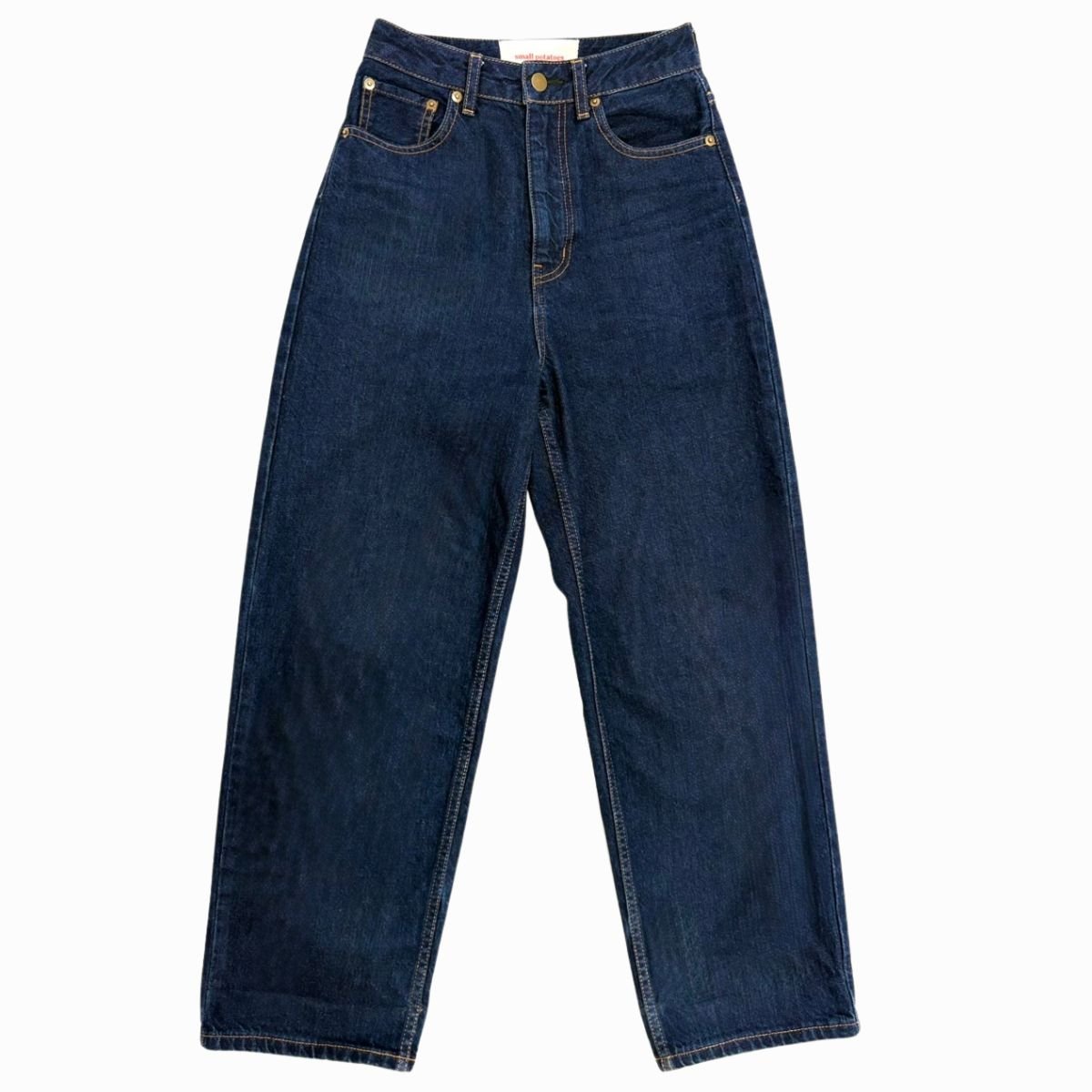 【indigo】wide straight jeans - small potatoes