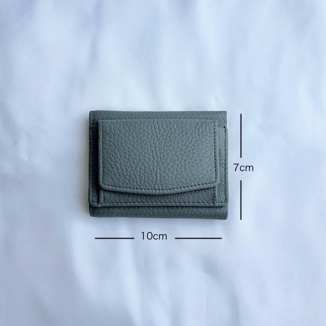 mini wallet - dusty blue - small potatoes